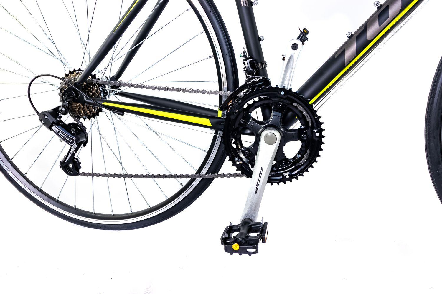 BICICLETA DE RUTA TOTEM 700*48 VOLTURE NEGRO-2