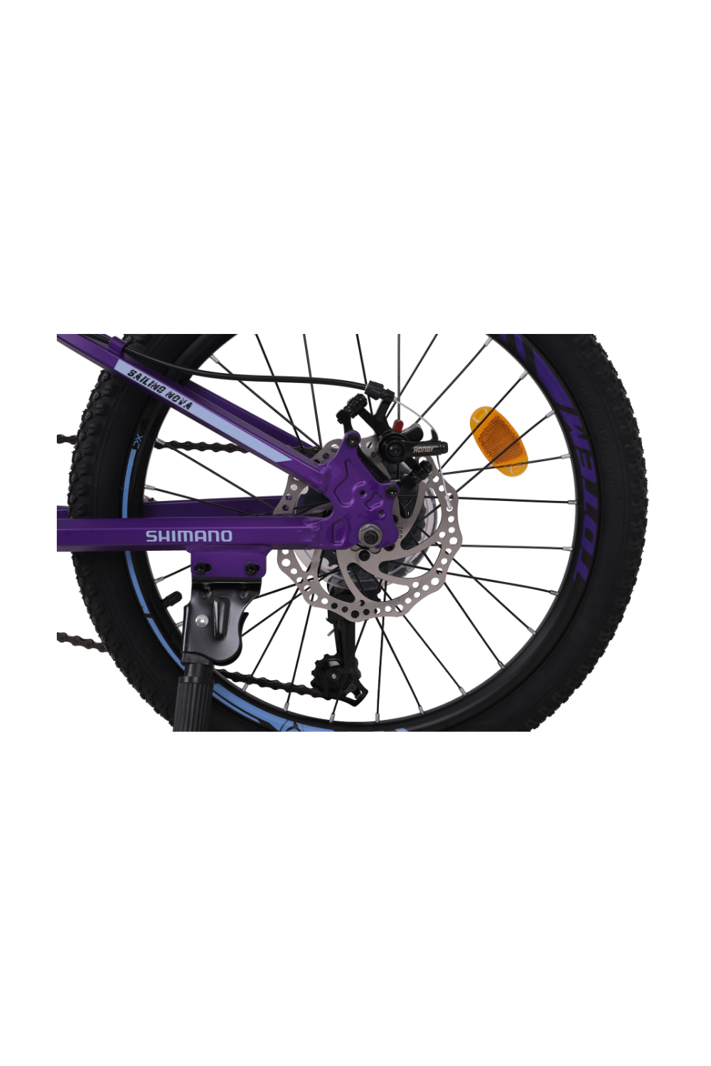 BICICLETA TOTEM MTB ARO 20 MODELO SAILING MORADO-4