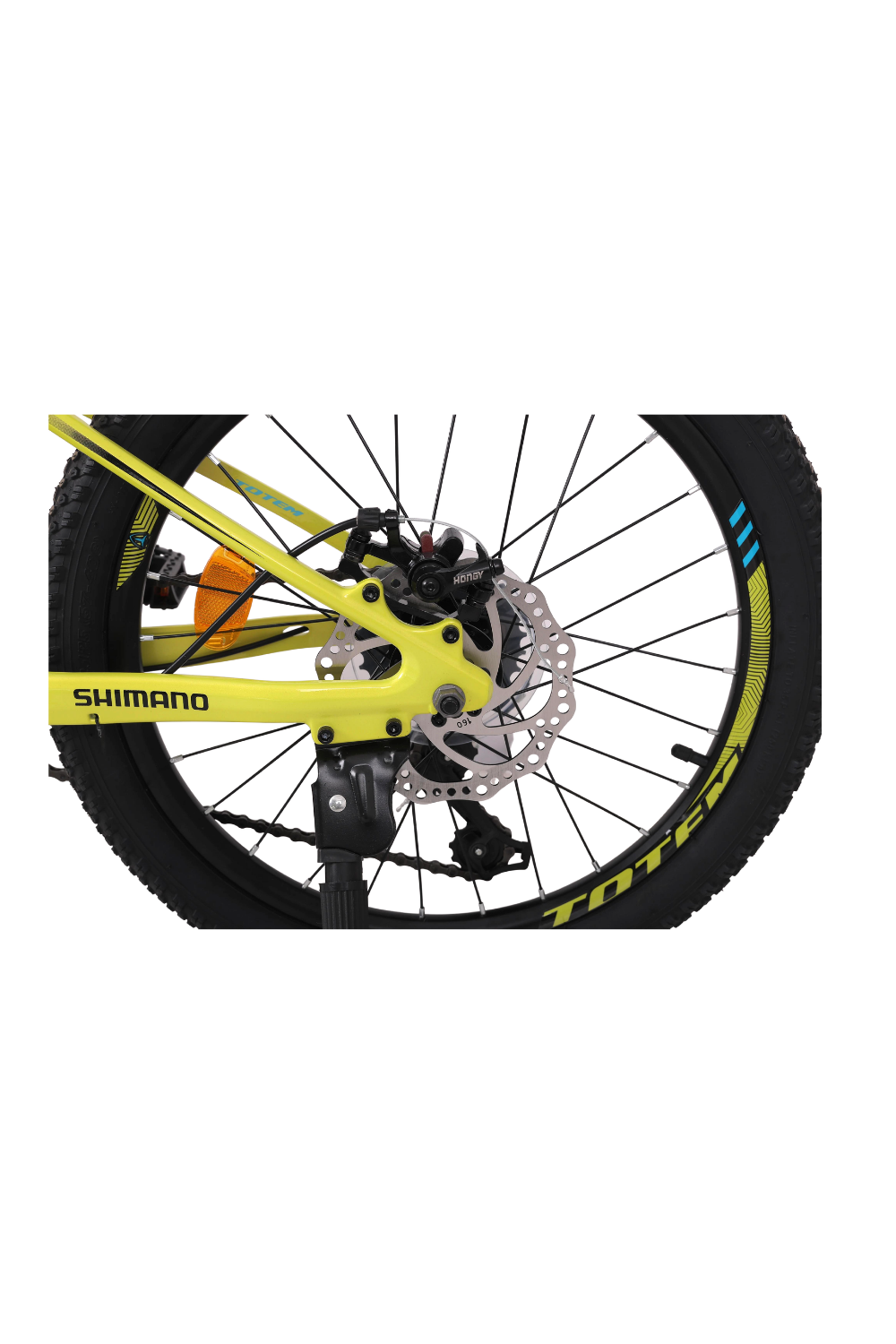 BICICLETA TOTEM MTB ARO 20 MODELO MARTIN MAGNESIO AMARILLO-2