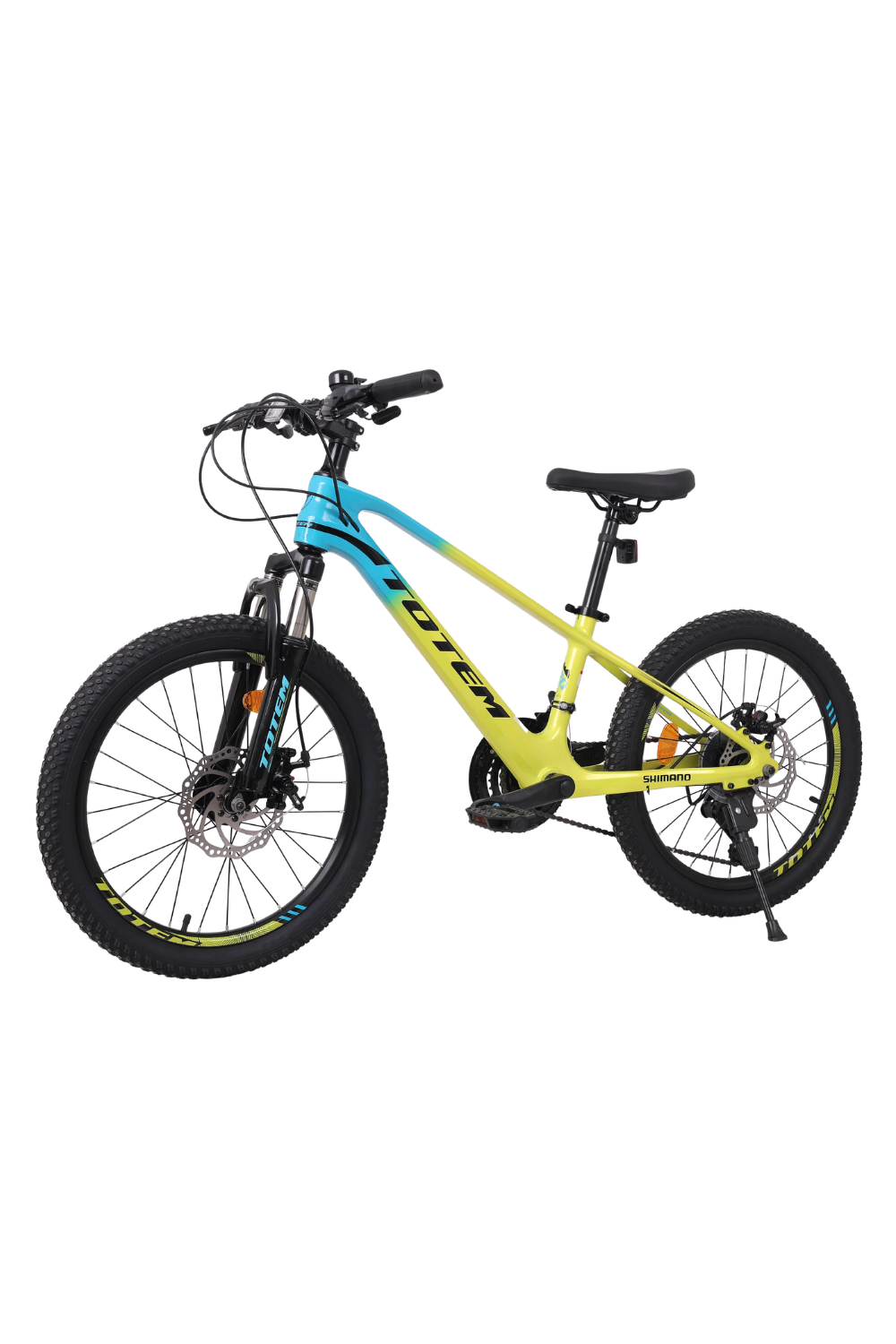 BICICLETA TOTEM MTB ARO 20 MODELO MARTIN MAGNESIO AMARILLO-3