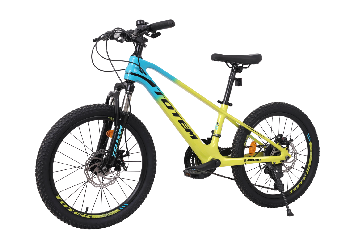 BICICLETA TOTEM MTB ARO 20 MODELO MARTIN MAGNESIO AMARILLO-3