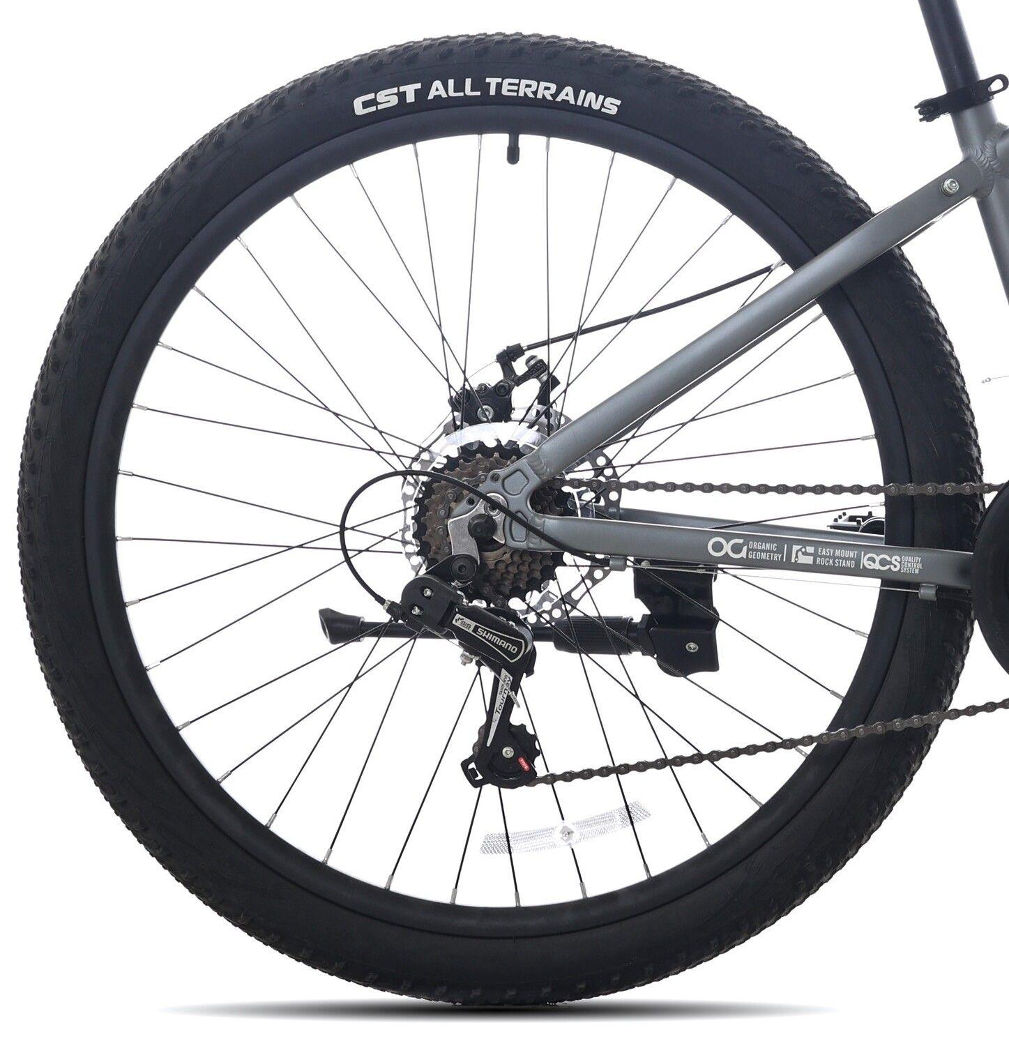 BICICLETA TOTEM MTB ARO 26 MODELO Y650 GRIS VERDE-4