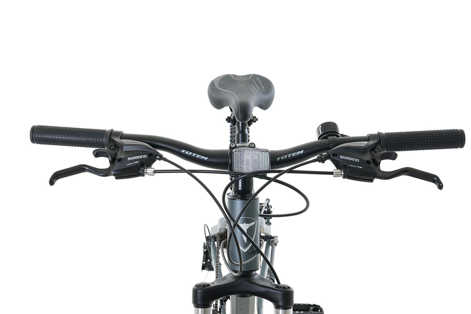 BICICLETA TOTEM MTB ARO 26 MODELO Y650 GRIS VERDE-4
