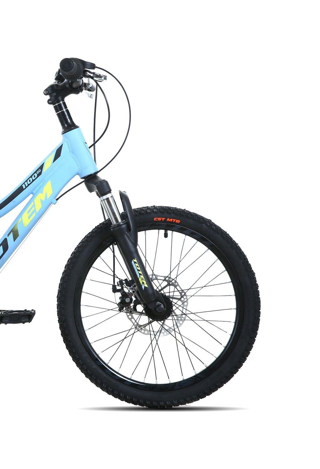 BICICLETA TOTEM MTB ARO 20 MODELO 1100 CELESTE-4