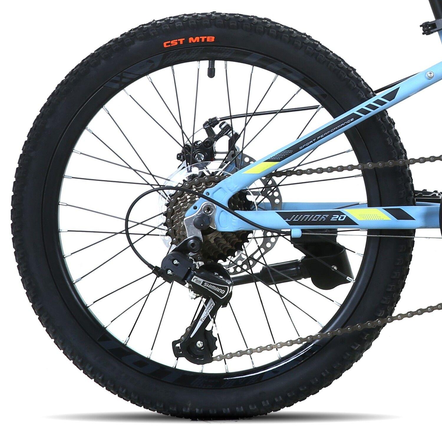 BICICLETA TOTEM MTB ARO 20 MODELO 1100 CELESTE-5