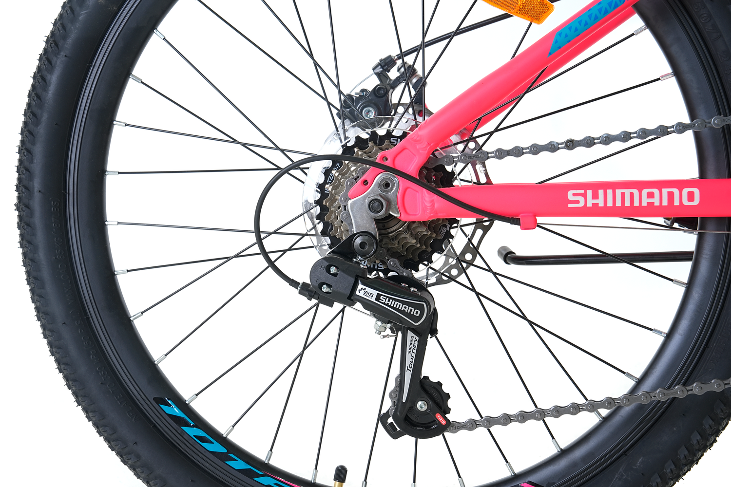 BICICLETA TOTEM MTB ARO 24 MODELO SITARA FUCSIA-2