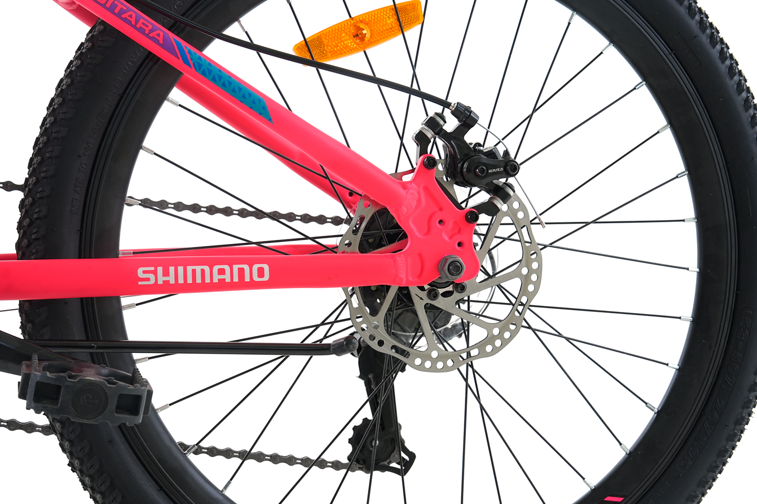 BICICLETA TOTEM MTB ARO 24 MODELO SITARA FUCSIA-3