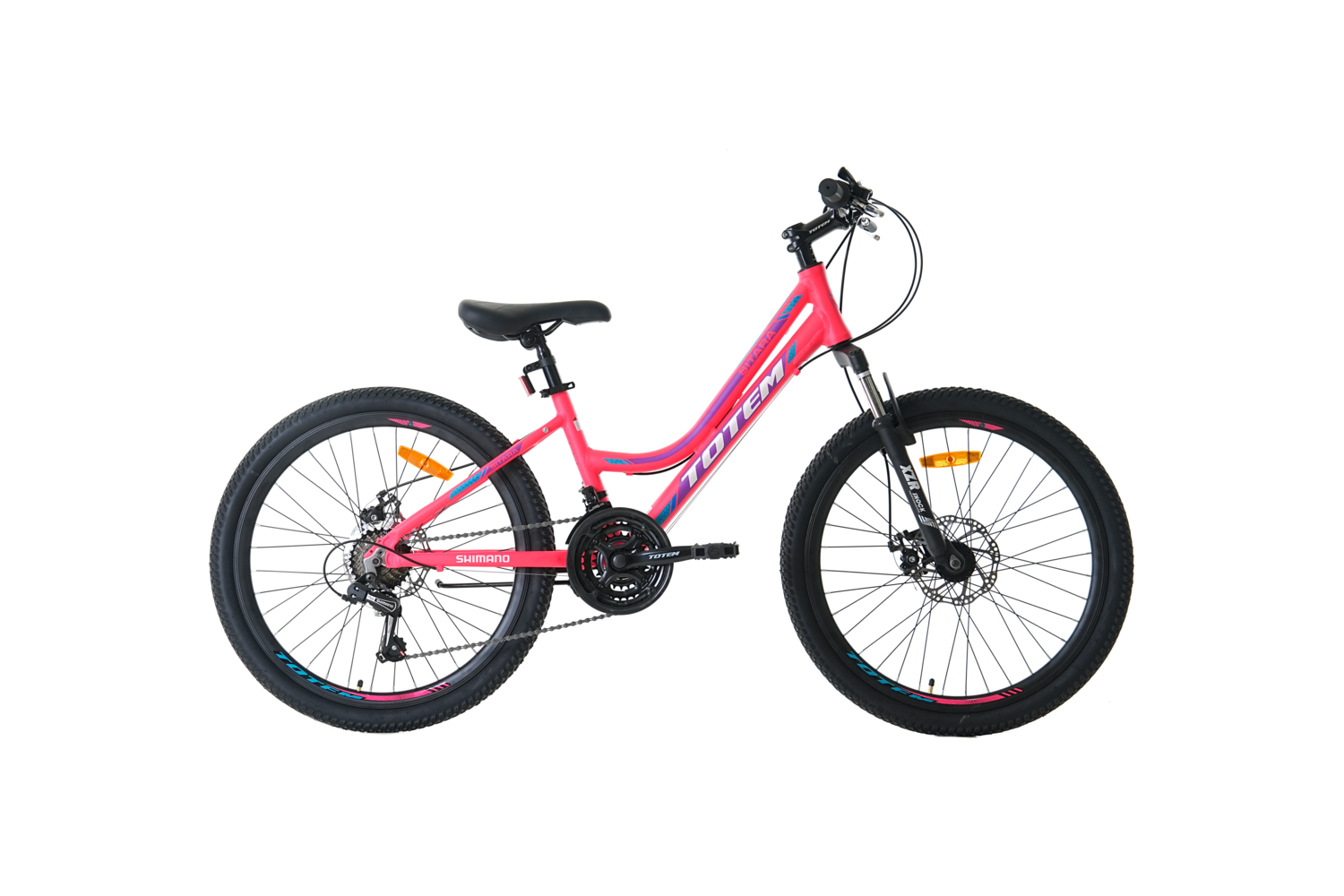 BICICLETA TOTEM MTB ARO 24 MODELO SITARA FUCSIA-0