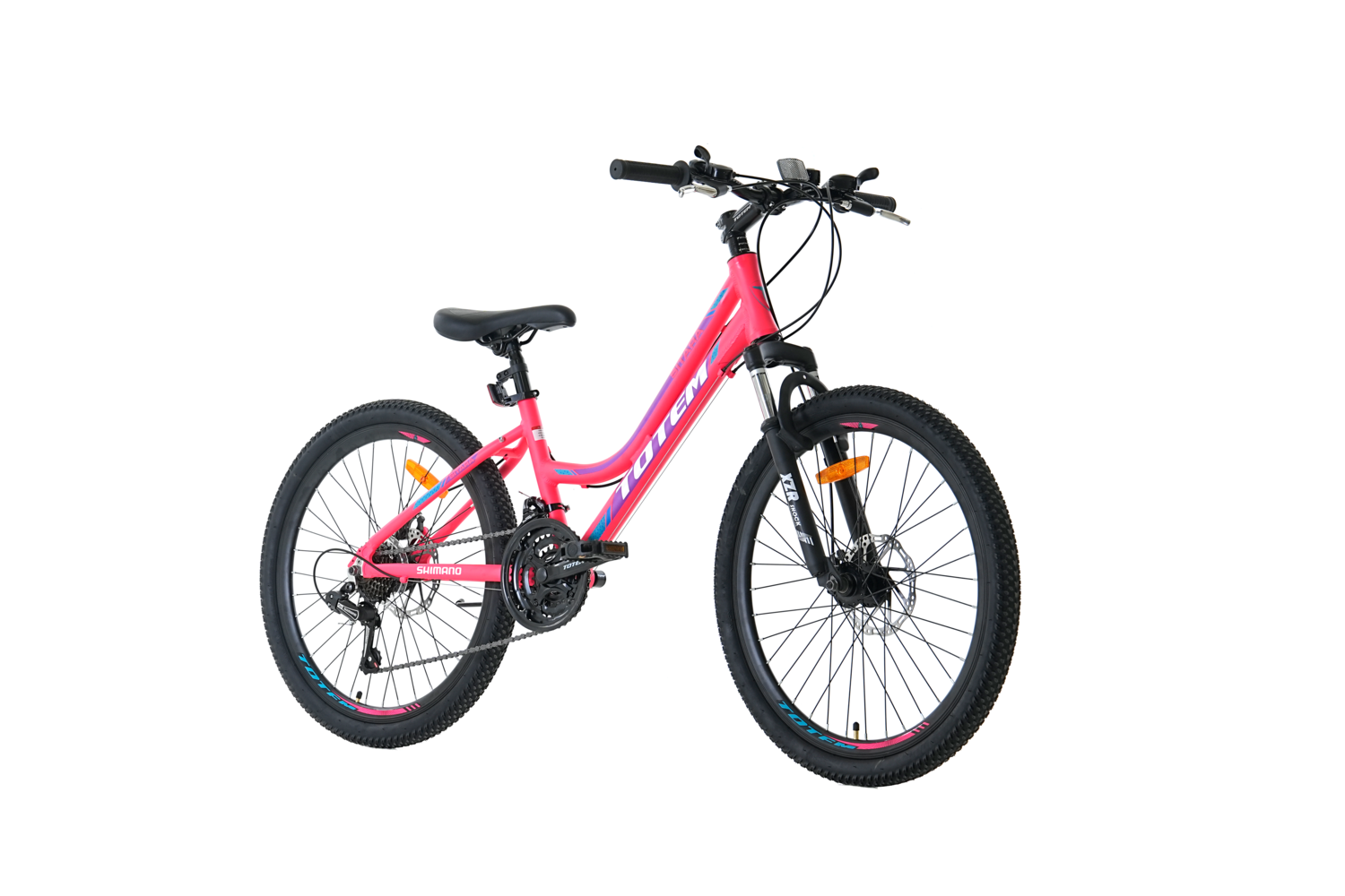 BICICLETA TOTEM MTB ARO 24 MODELO SITARA FUCSIA-1