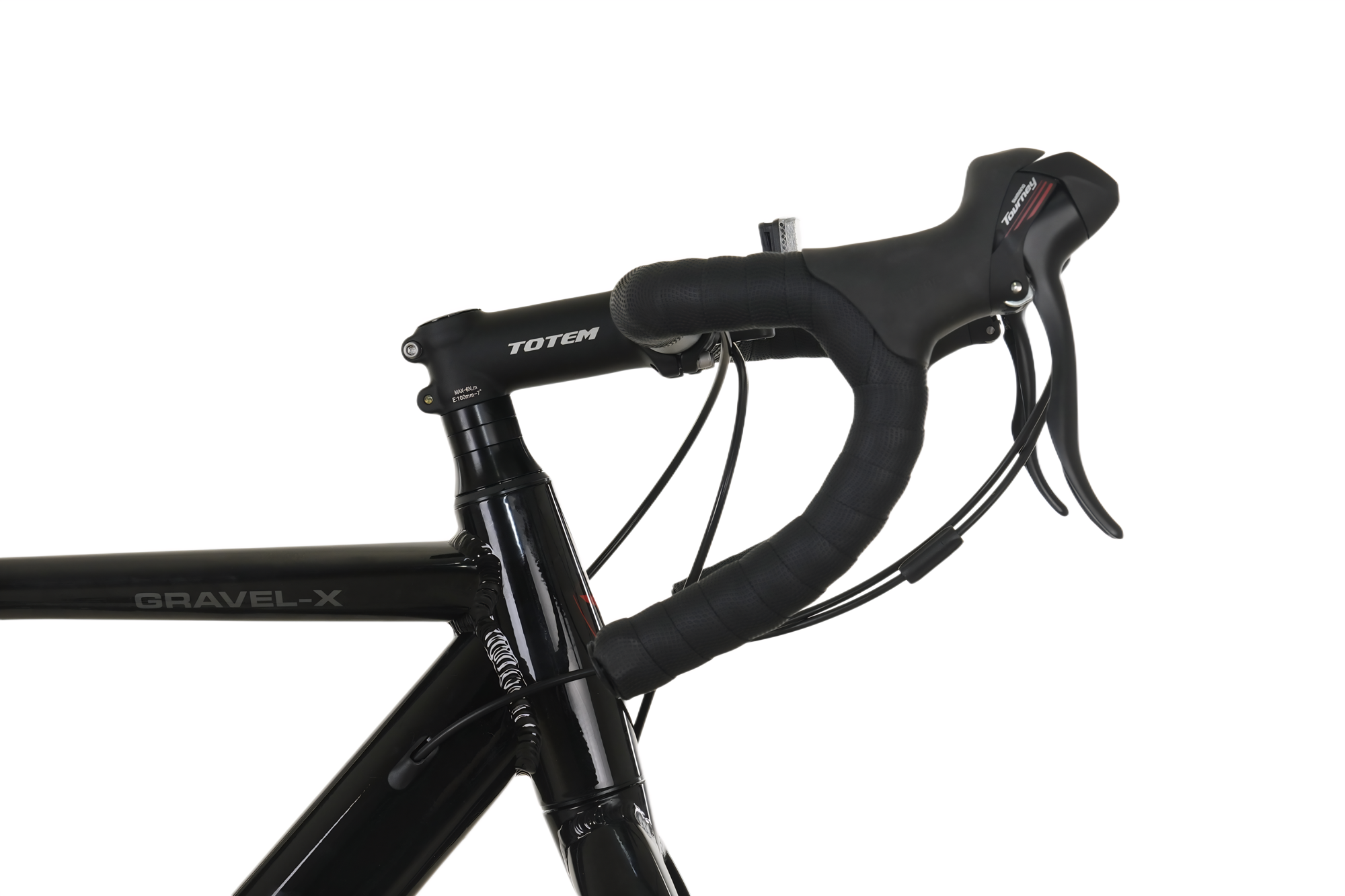 BICICLETA GRAVEL TOTEM 700*58 GRAVEL-X NEGRO ROJO-4