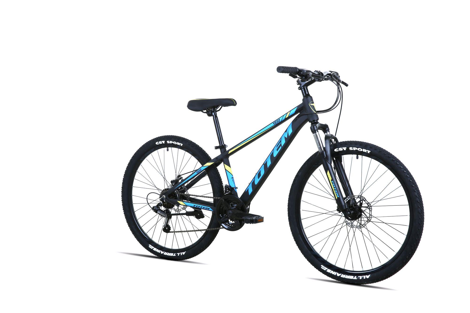 BICICLETA TOTEM MTB ARO 26 MODELO Y650 NEGRO AZUL-1