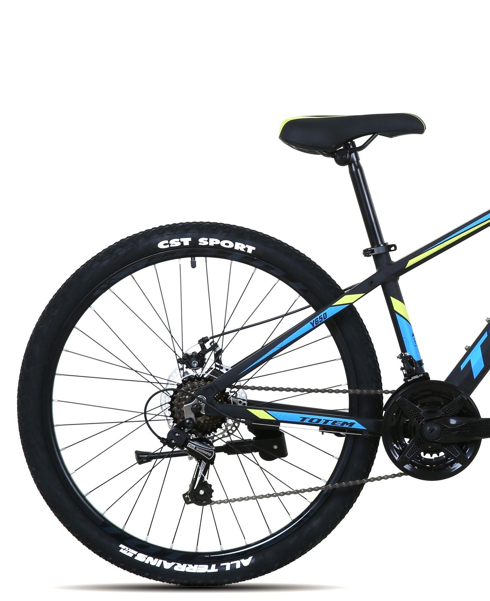BICICLETA TOTEM MTB ARO 26 MODELO Y650 NEGRO AZUL-2