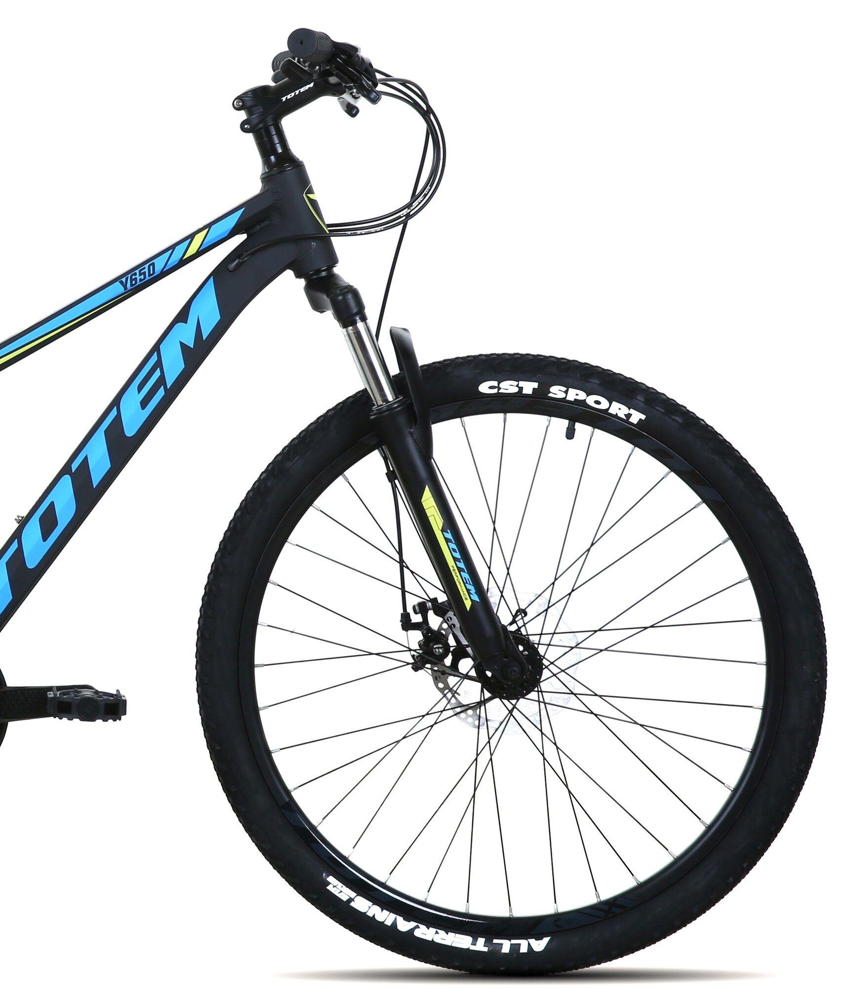 BICICLETA TOTEM MTB ARO 26 MODELO Y650 NEGRO AZUL-3