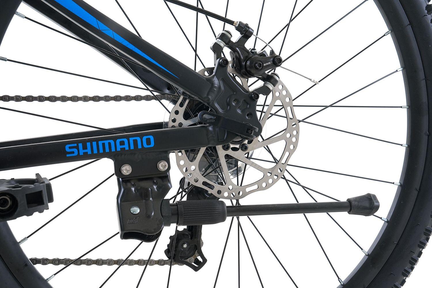 BICICLETA TOTEM MTB ARO 26 MODELO Y650 NEGRO AZUL-2