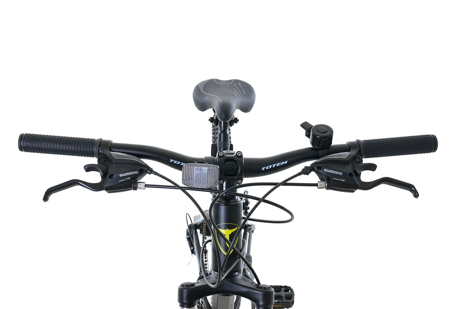 BICICLETA TOTEM MTB ARO 26 MODELO Y650 NEGRO AZUL-4