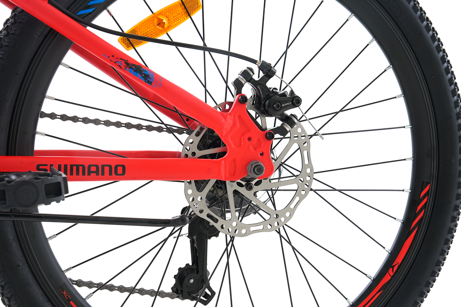 BICICLETA TOTEM MTB ARO 24 MODELO ATLANTIS ROJO-2