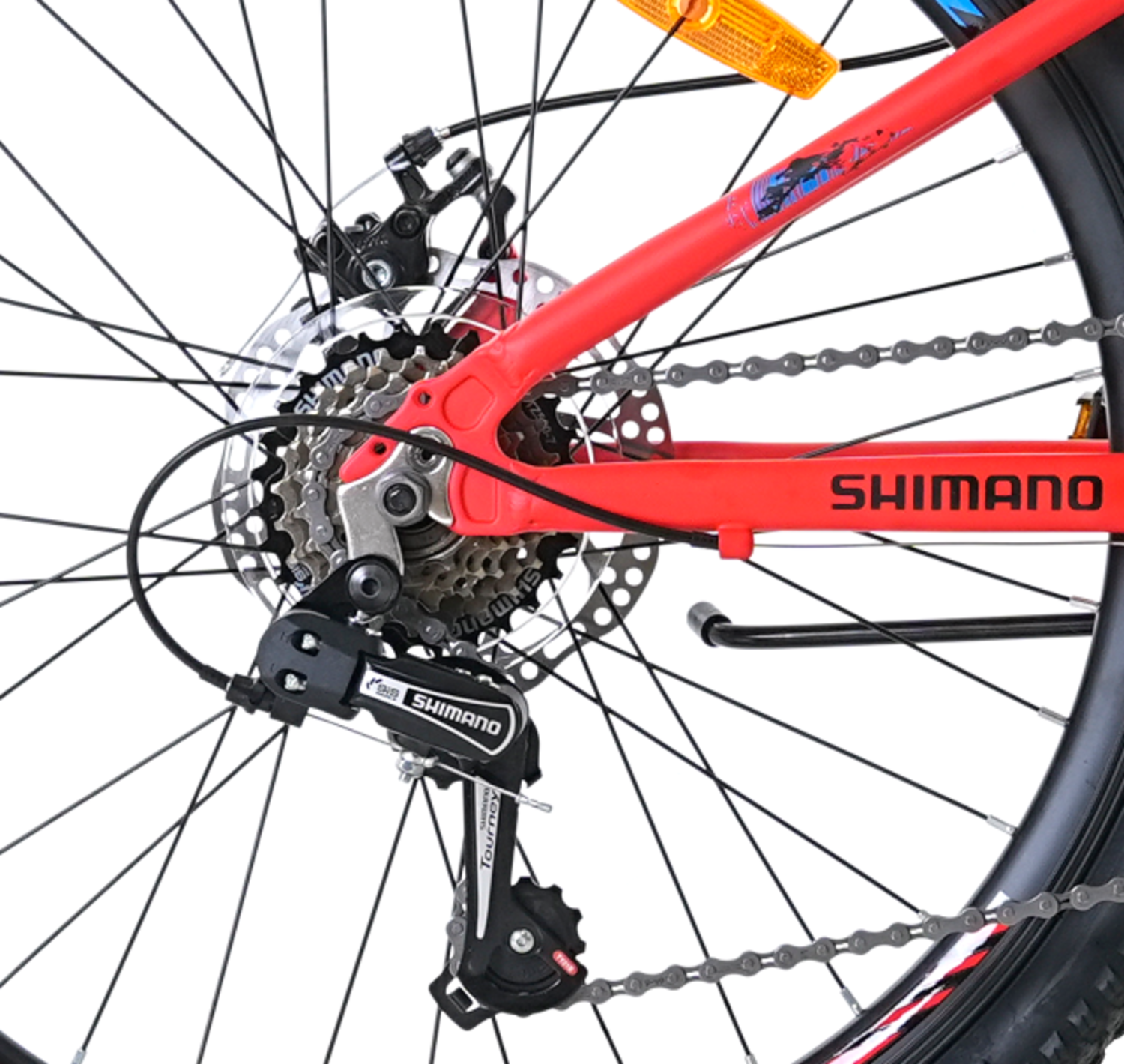 BICICLETA TOTEM MTB ARO 24 MODELO ATLANTIS ROJO-3