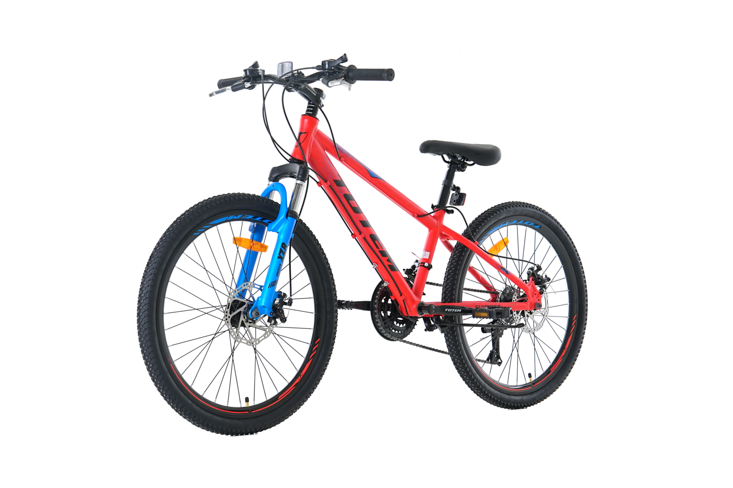 BICICLETA TOTEM MTB ARO 24 MODELO ATLANTIS ROJO-4