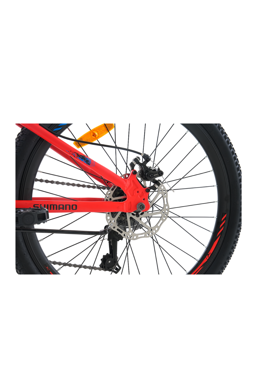 BICICLETA TOTEM MTB ARO 24 MODELO ATLANTIS COLOR ROJO-2