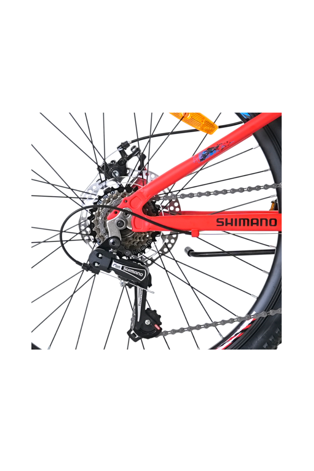 BICICLETA TOTEM MTB ARO 24 MODELO ATLANTIS COLOR ROJO-3