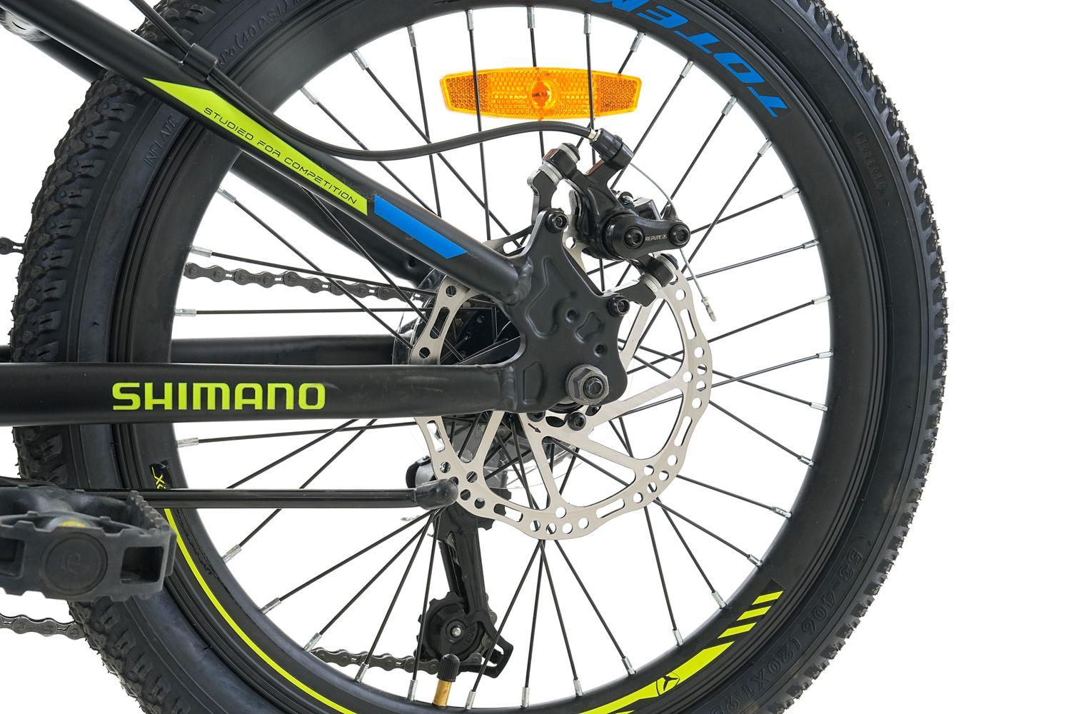 BICICLETA TOTEM MTB ARO 20 MODELO STORM NEGRO-4