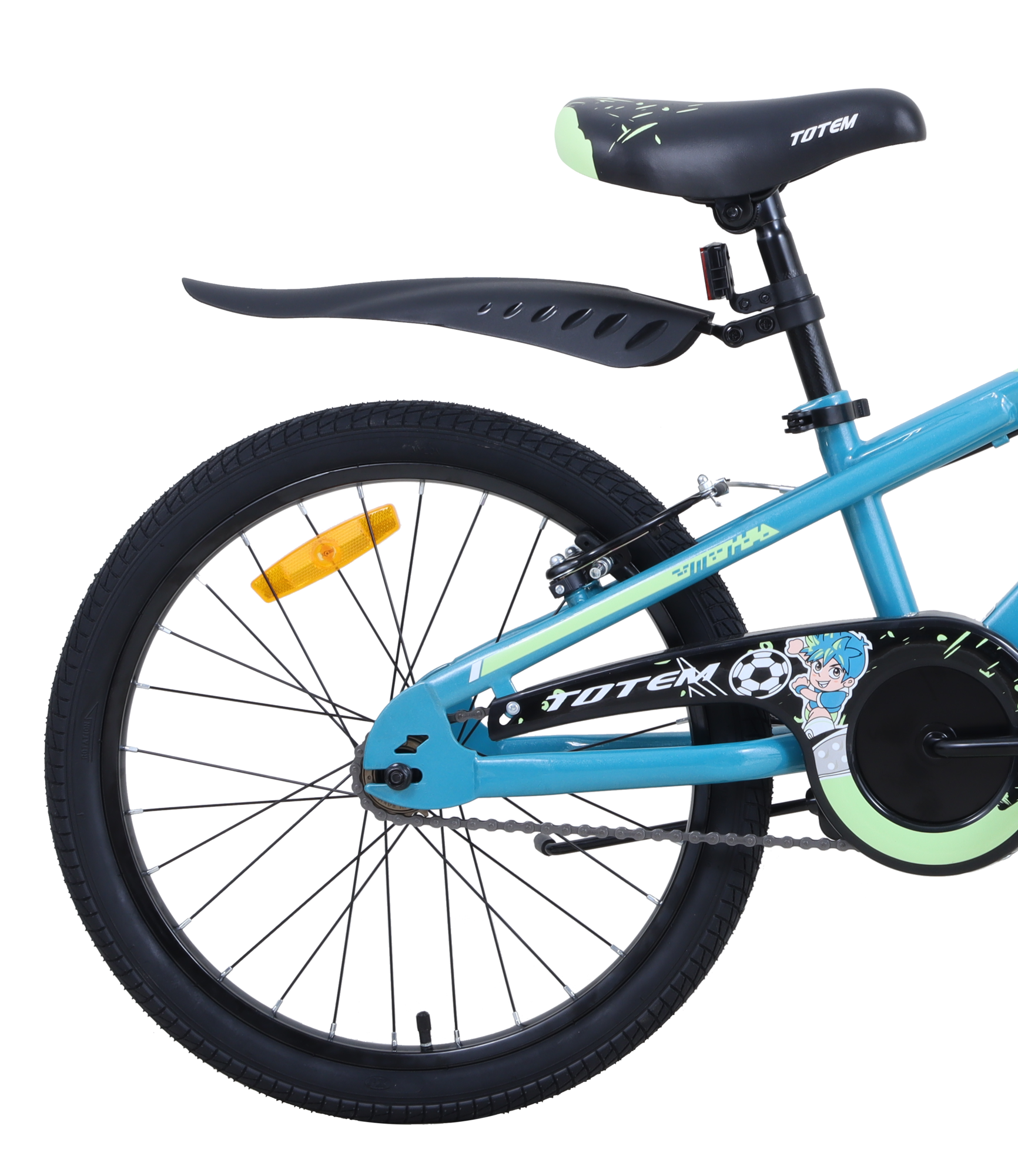 BICICLETA TOTEM INFANTIL ARO 20 ELECTRON VERDE AGUA-3