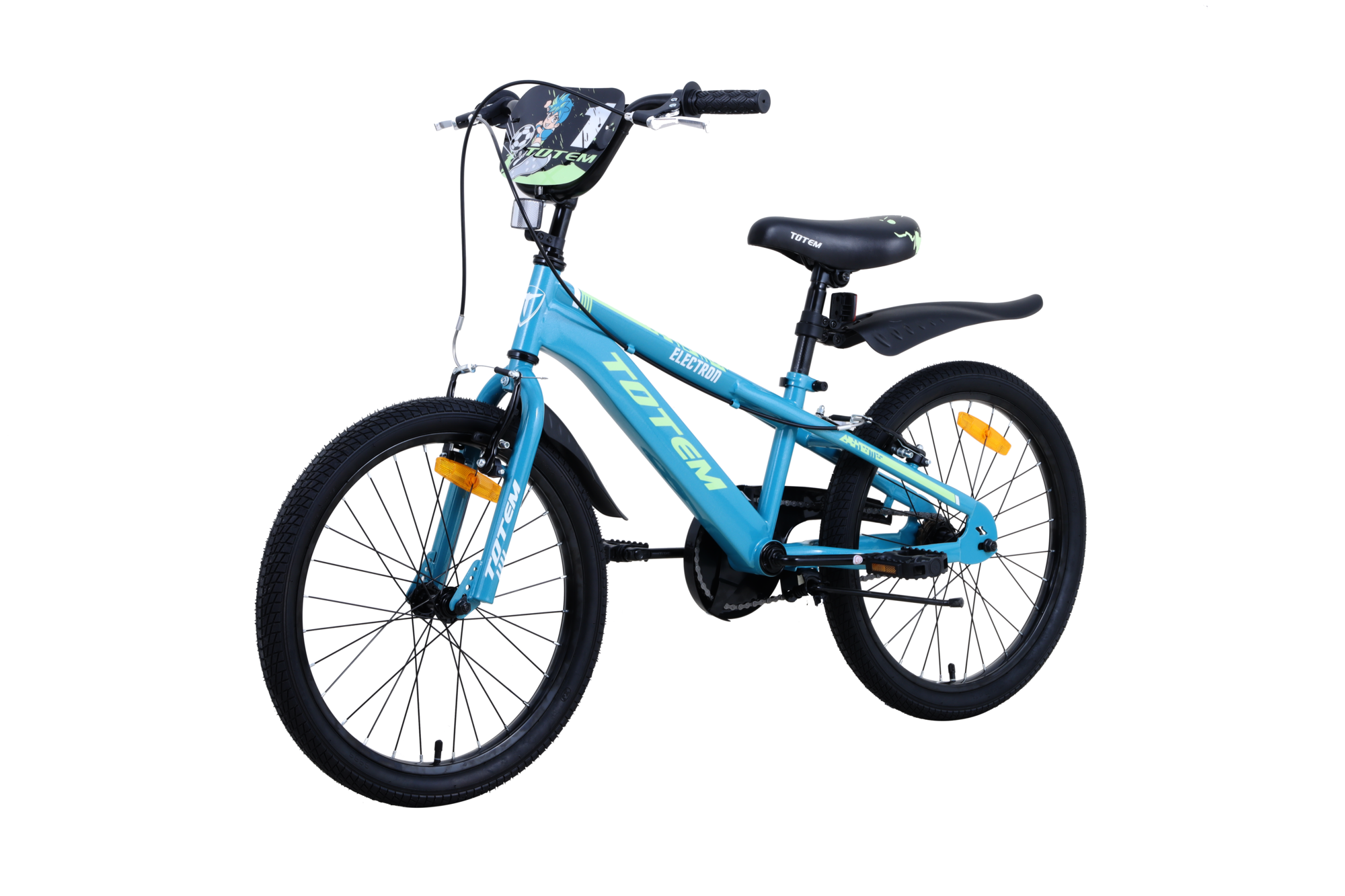 BICICLETA TOTEM INFANTIL ARO 20 ELECTRON VERDE AGUA-5