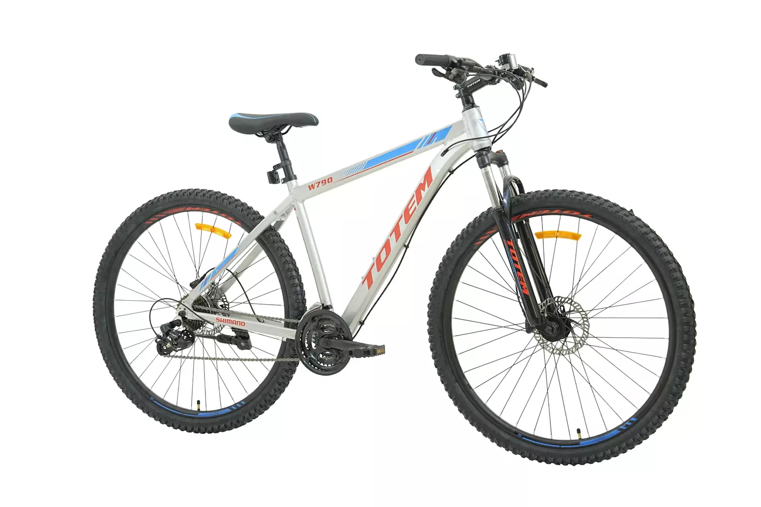 BICICLETA TOTEM MTB W790 ARO 29 TALLA 19 COLOR PLATEADO-2