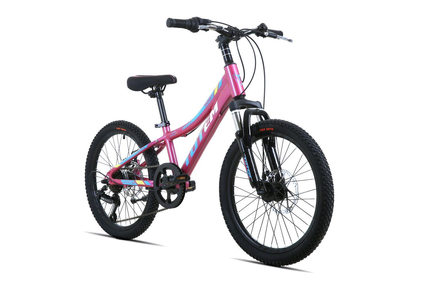 BICICLETA TOTEM MTB ARO 20 MODELO 1100 ROSADO-1