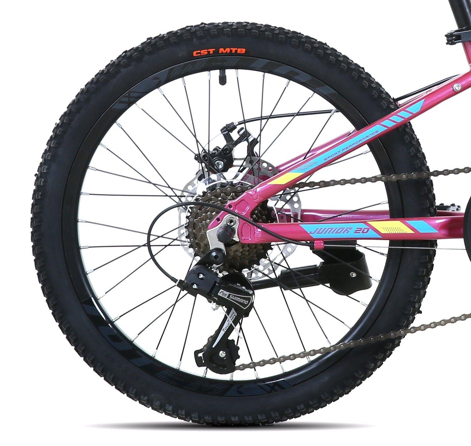 BICICLETA TOTEM MTB ARO 20 MODELO 1100 ROSADO-5