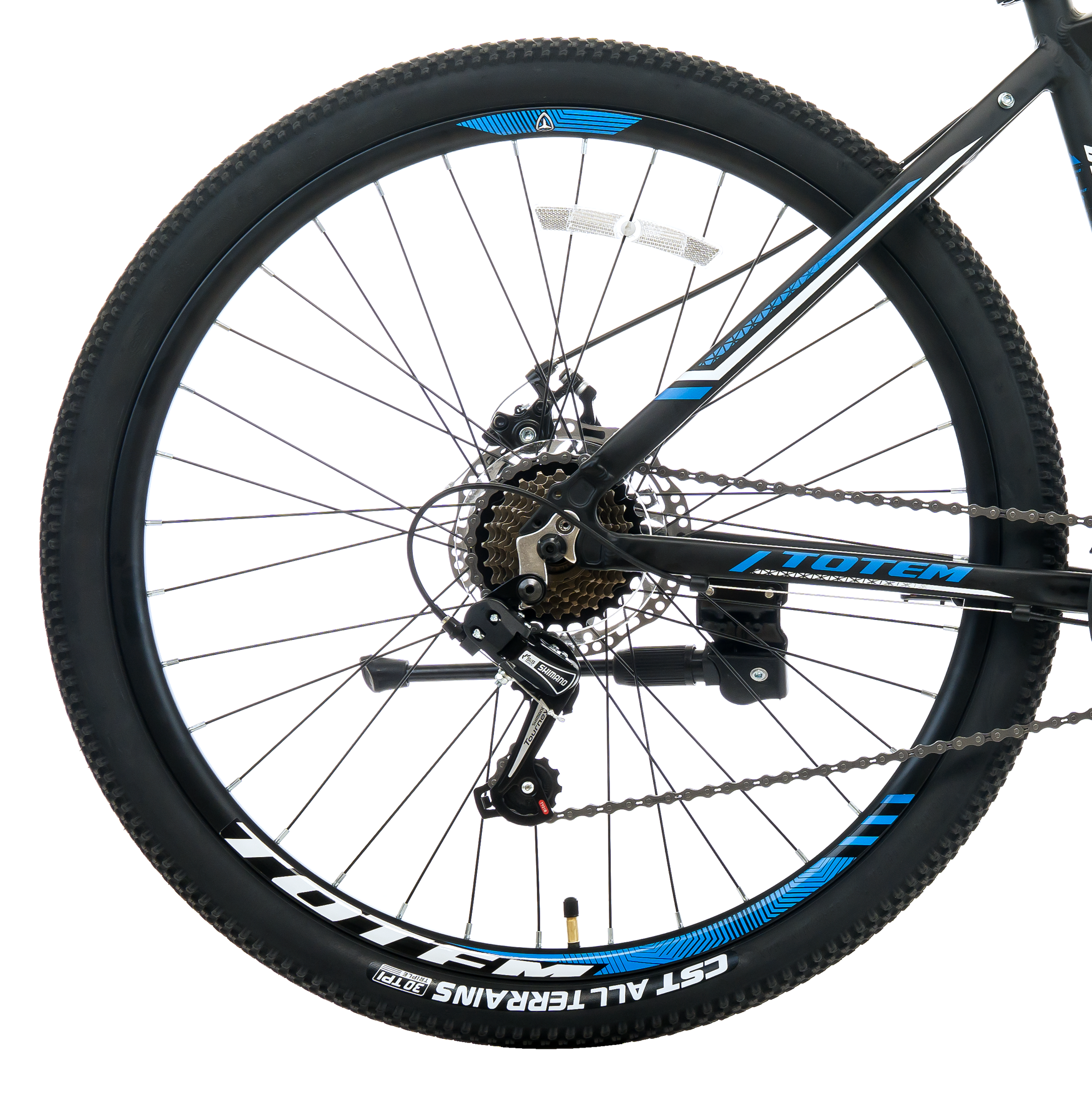 BICICLETA TOTEM MTB ARO 26 MODELO Y660M NEGRO AZUL-5