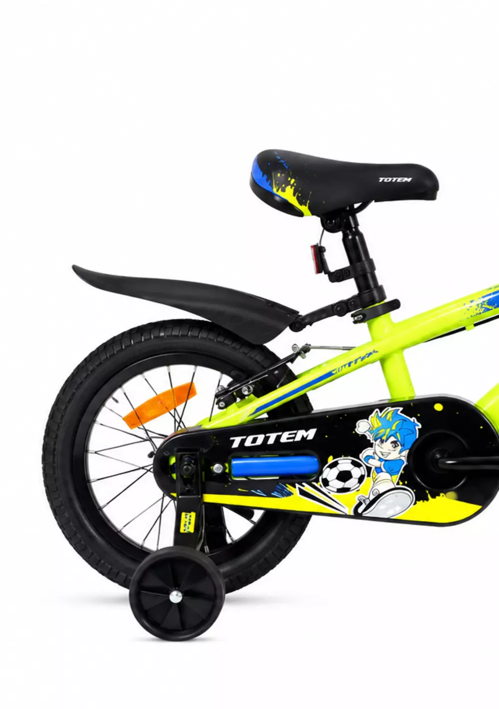 BICICLETA TOTEM INFANTIL  ARO 16 ELECTRON COLOR AMARILLO-3