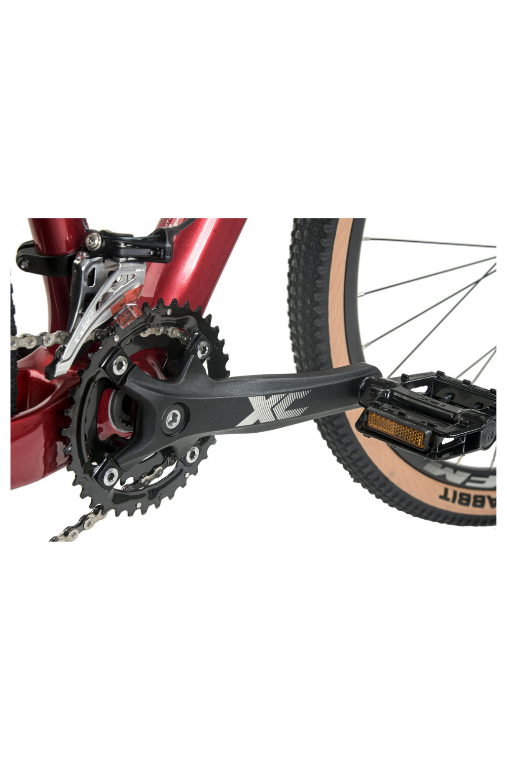BICICLETA TOTEM MTB CARBONO PEGASUS ARO 29X16 ROJO-7