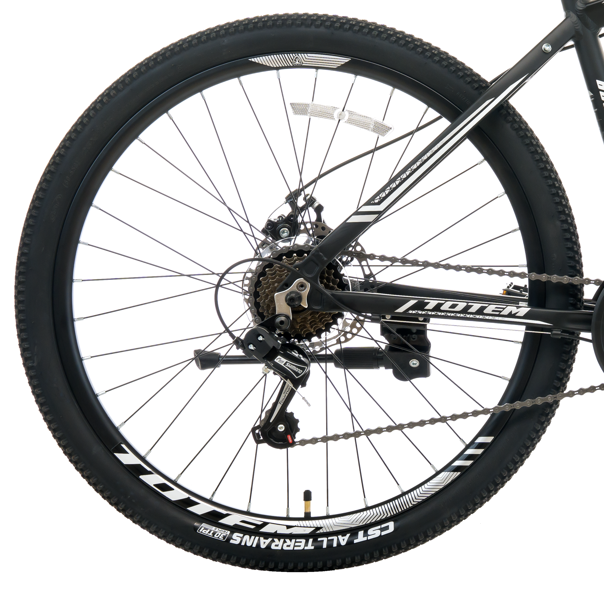 BICICLETA TOTEM MTB ARO 26 MODELO Y660M NEGRO GRIS-5