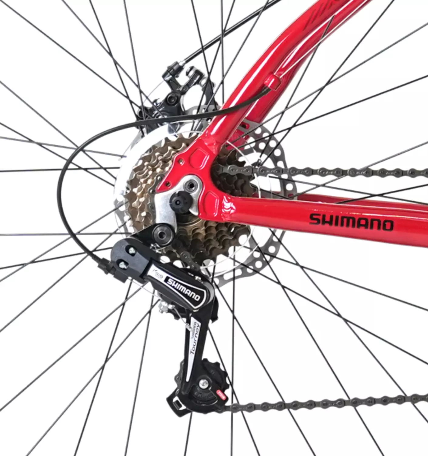 BICICLETA TOTEM MTB ARO 29*18 TITAN 3 COLOR ROJO-2