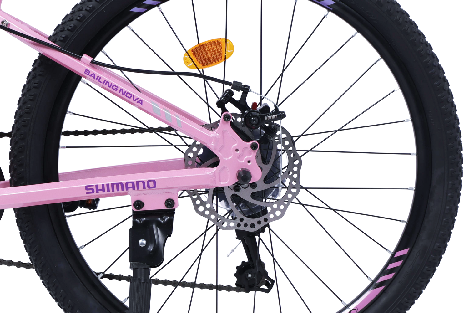 BICICLETA TOTEM MTB ARO 24 SAILING NOVA  COLOR ROSADO-3
