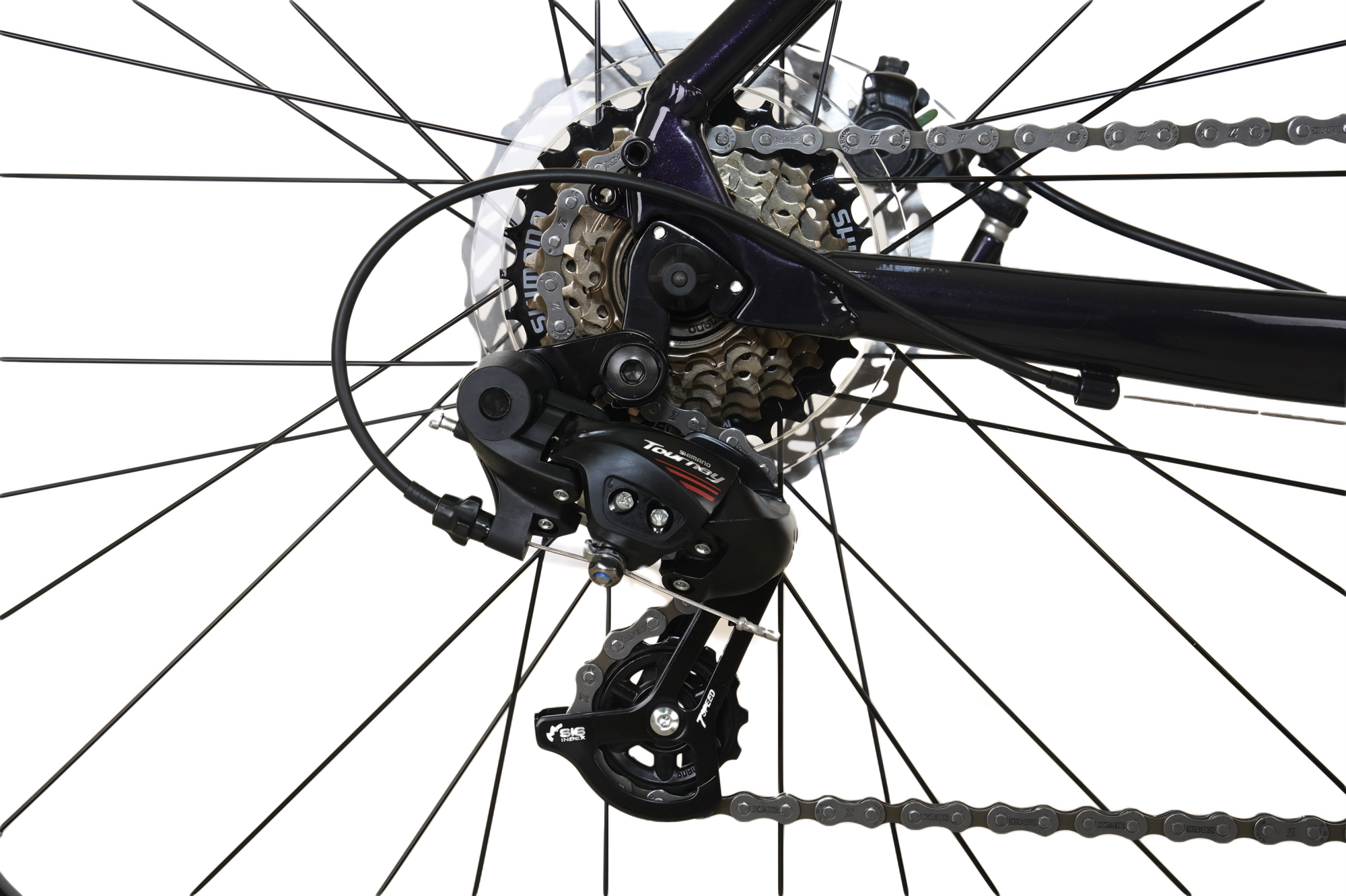 BICICLETA GRAVEL TOTEM 700*50 GRAVEL-X COLOR MORADO-2