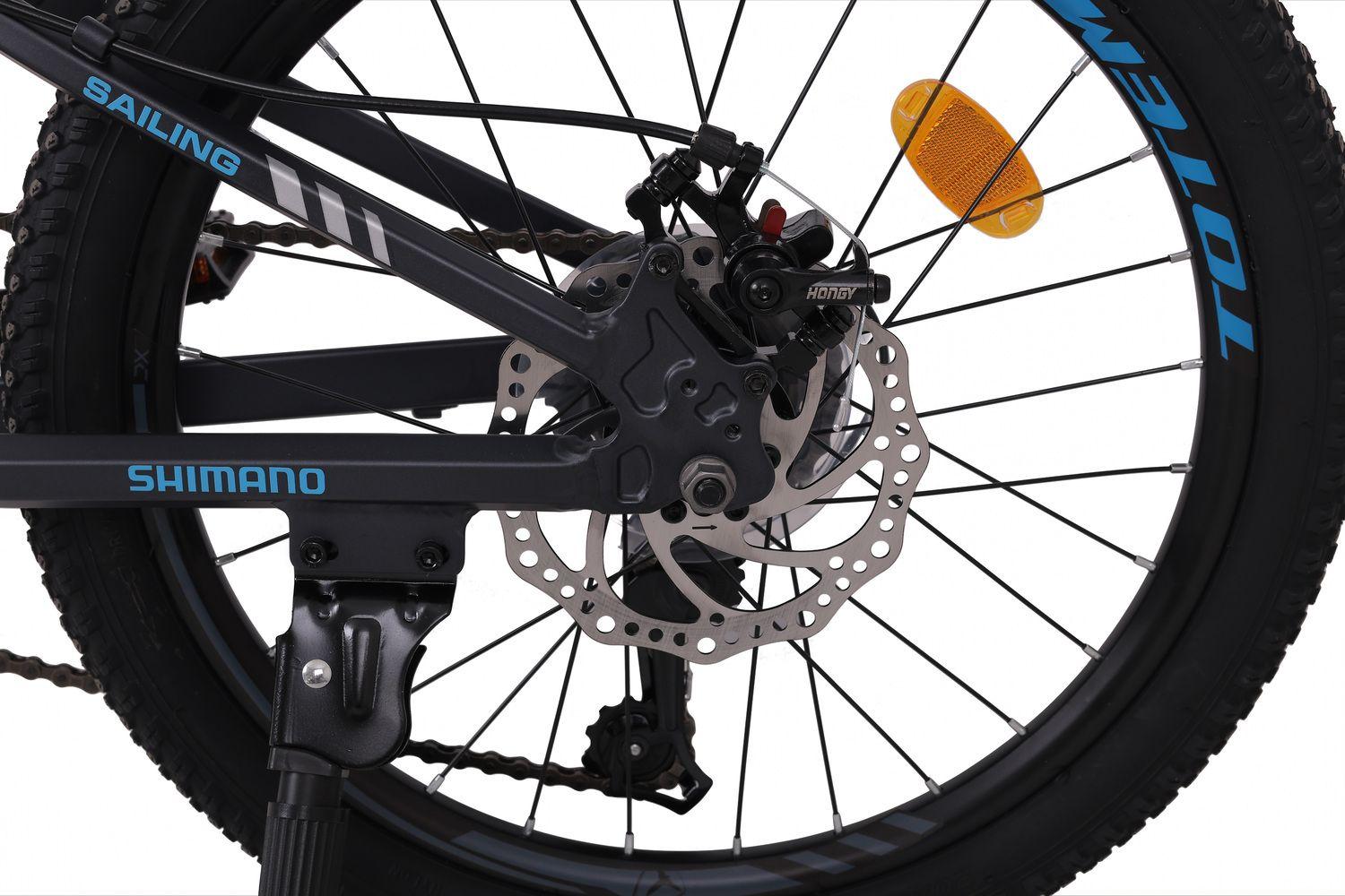 BICICLETA TOTEM MTB ARO 20 MODELO SAILING GRIS-2