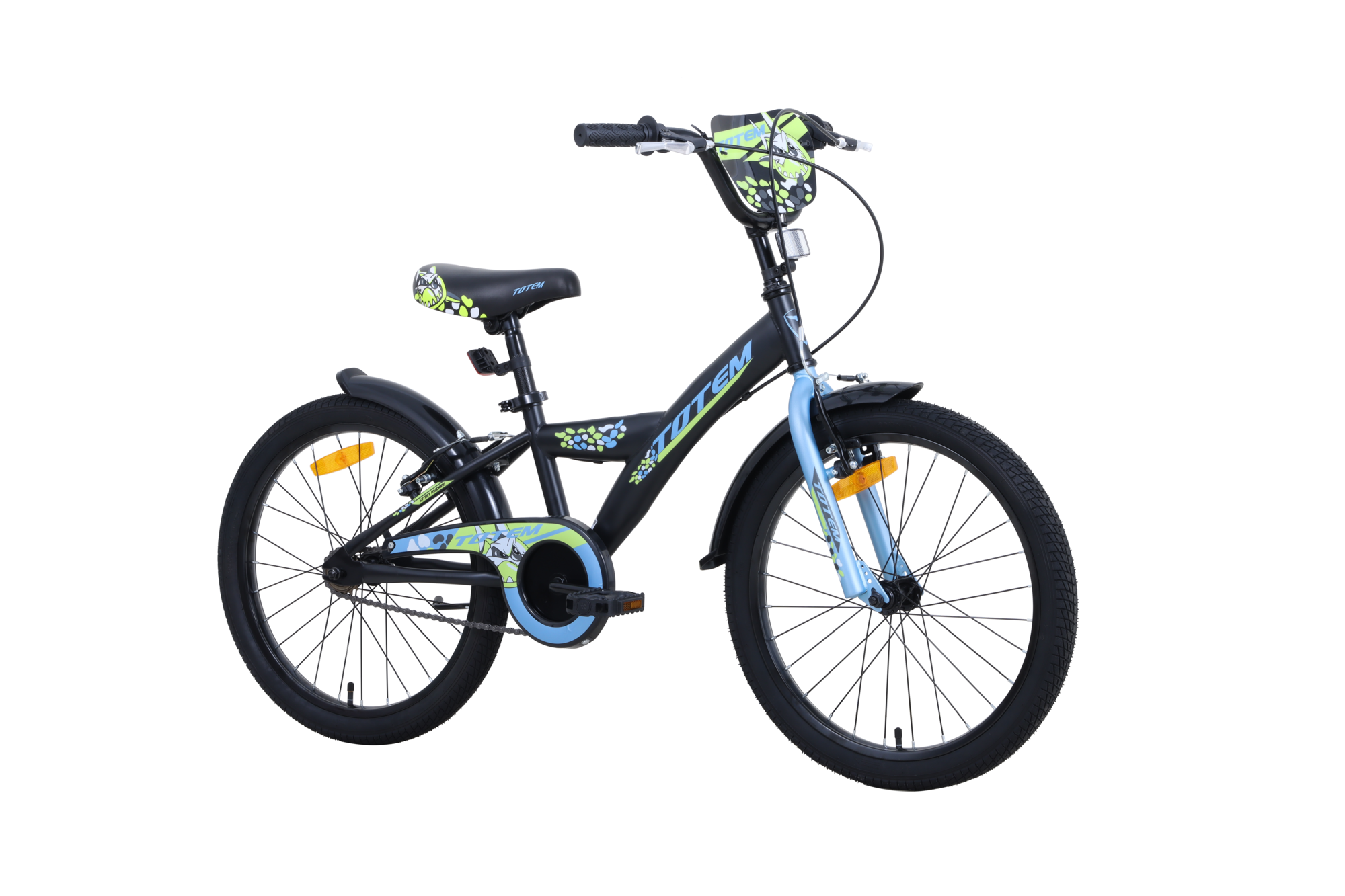 BICICLETA TOTEM INFANTIL ARO 20 ST MACHINE NEGRO-1