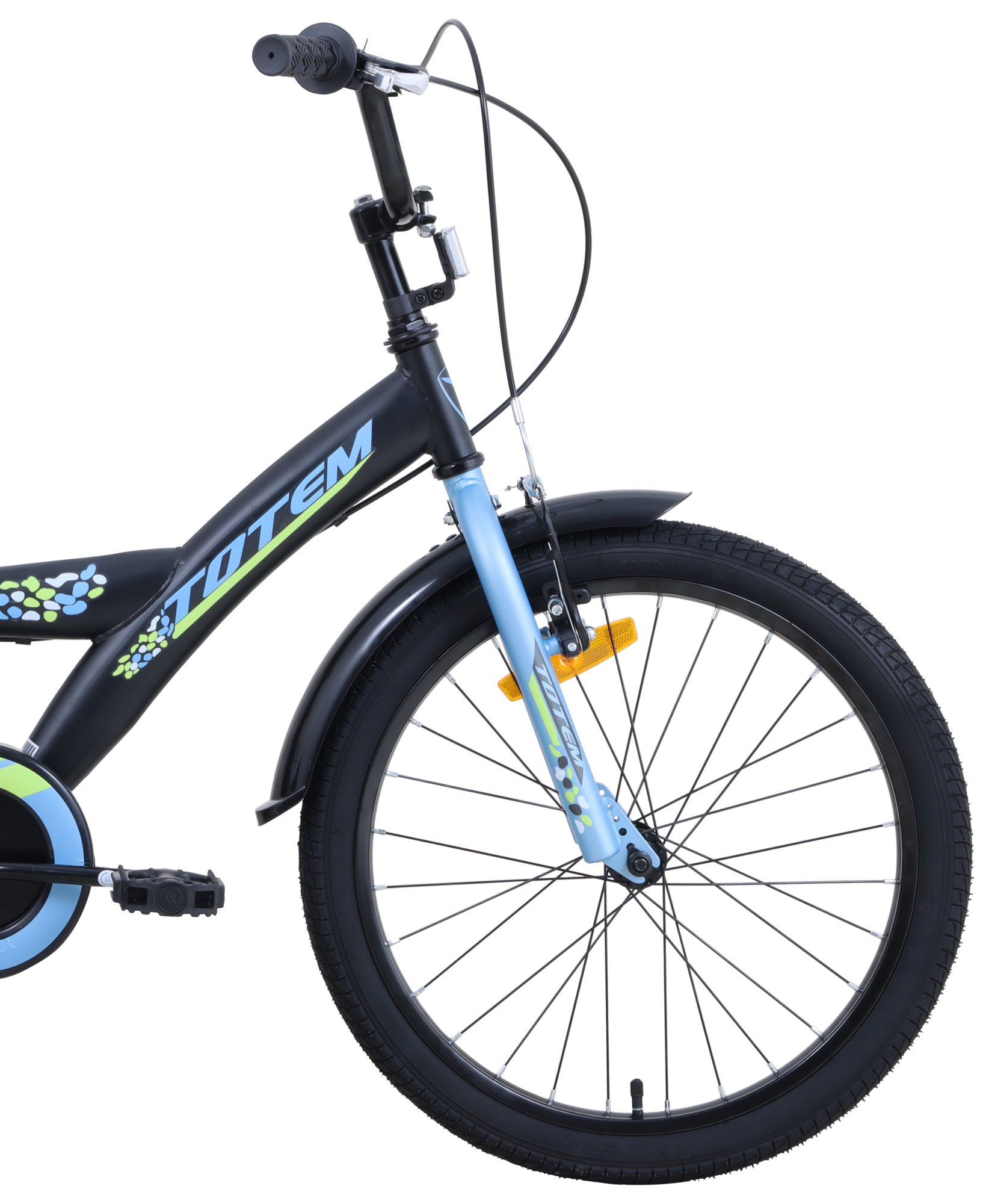 BICICLETA TOTEM INFANTIL ARO 20 ST MACHINE NEGRO-3