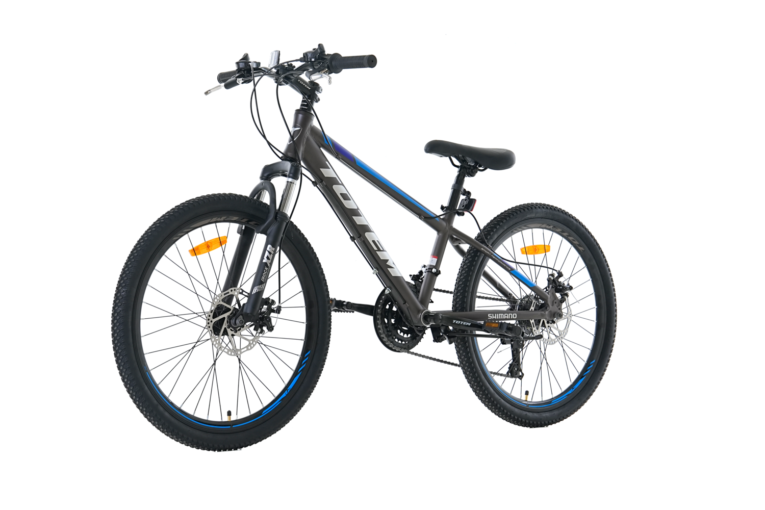 BICICLETA TOTEM MTB ARO 24 MODELO ATLANTIS GRIS-4