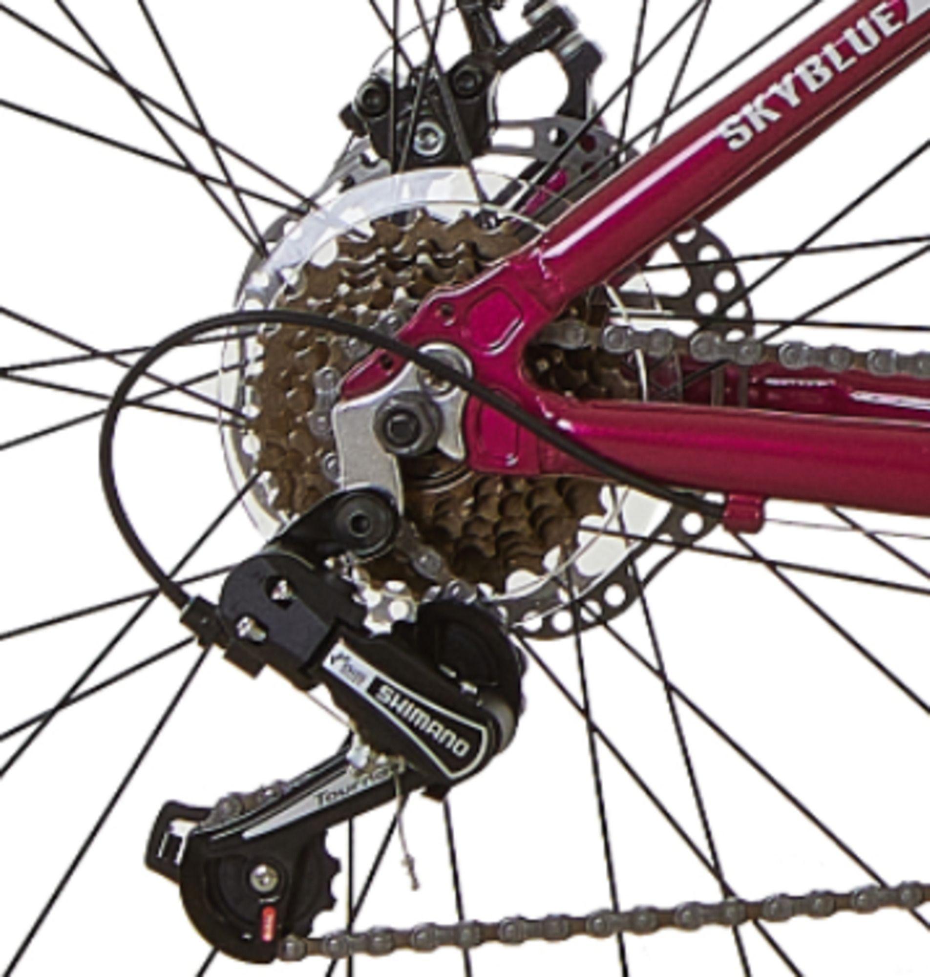 BICICLETA TOTEM MTB ARO 27.5*17 SKYBLUE COLOR FUCSIA-2