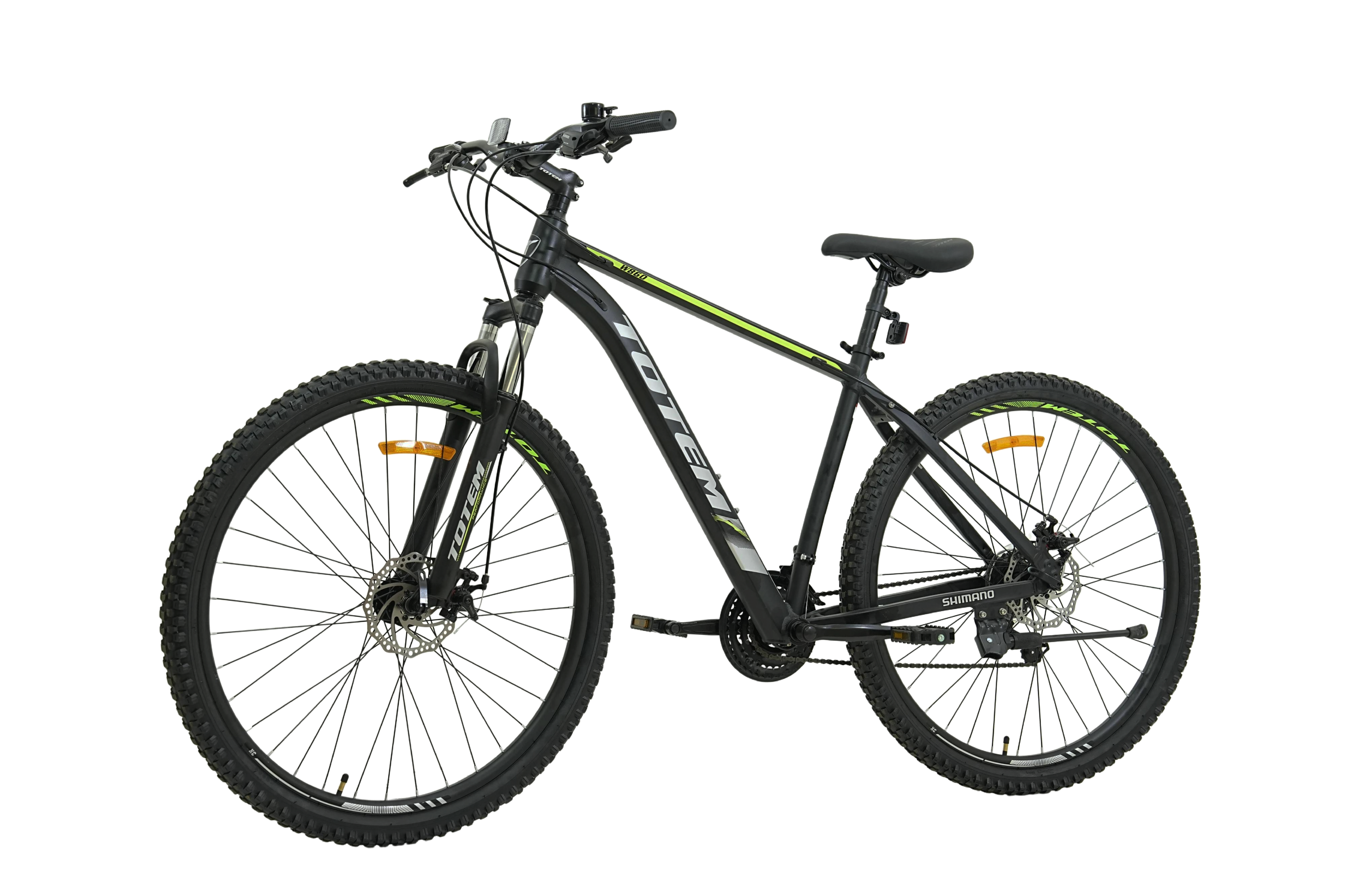 BICICLETA TOTEM MTB W860 ARO 29 TALLA 19 NEGRO VERDE-4