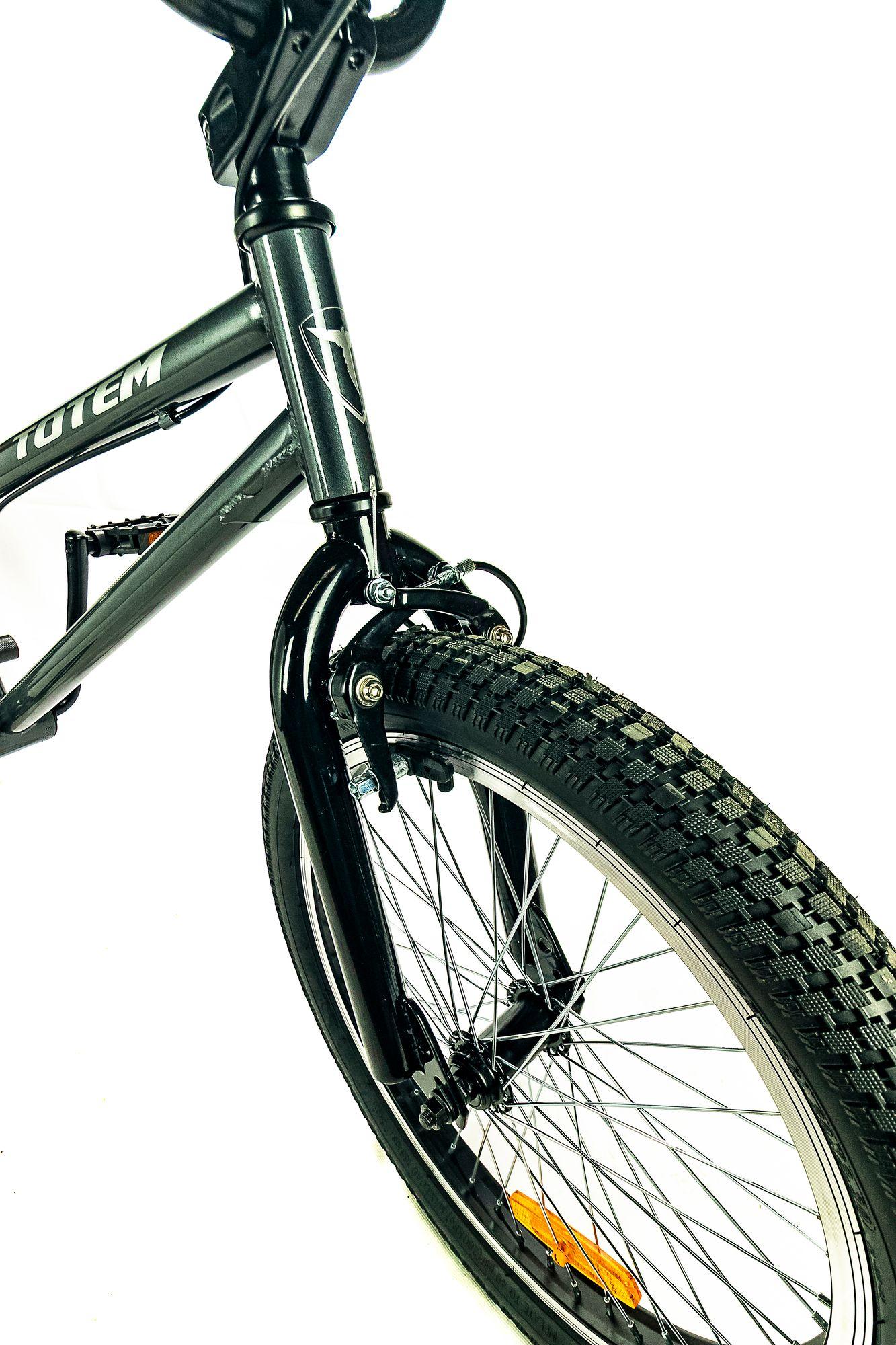BICICLETA TOTEM BMX STRIKE COLOR GRIS-2