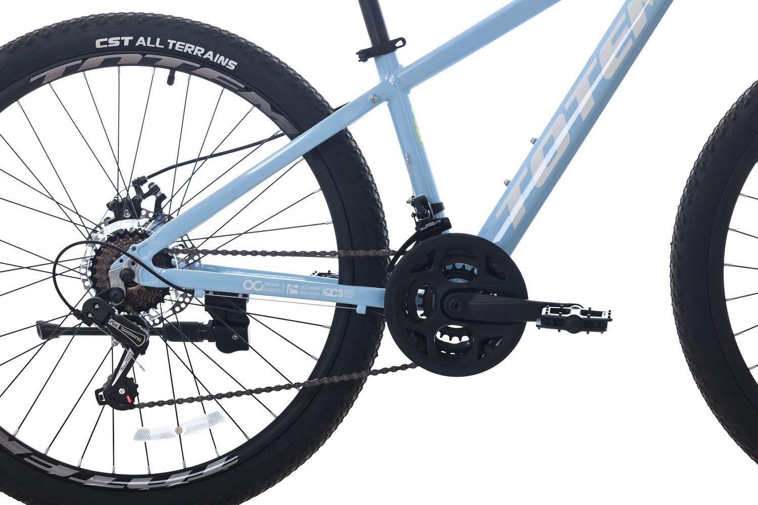 BICICLETA TOTEM MTB ARO 26 MODELO Y650 CELESTE VERDE-3