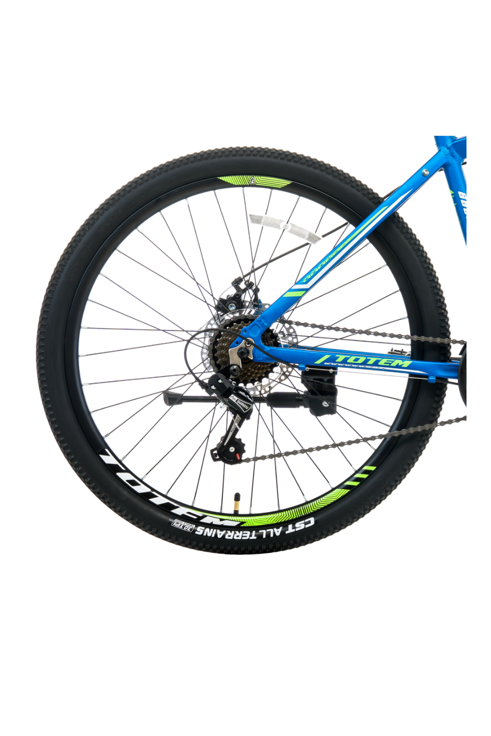 BICICLETA TOTEM MTB ARO 26 MODELO Y660M AZUL VERDE-2
