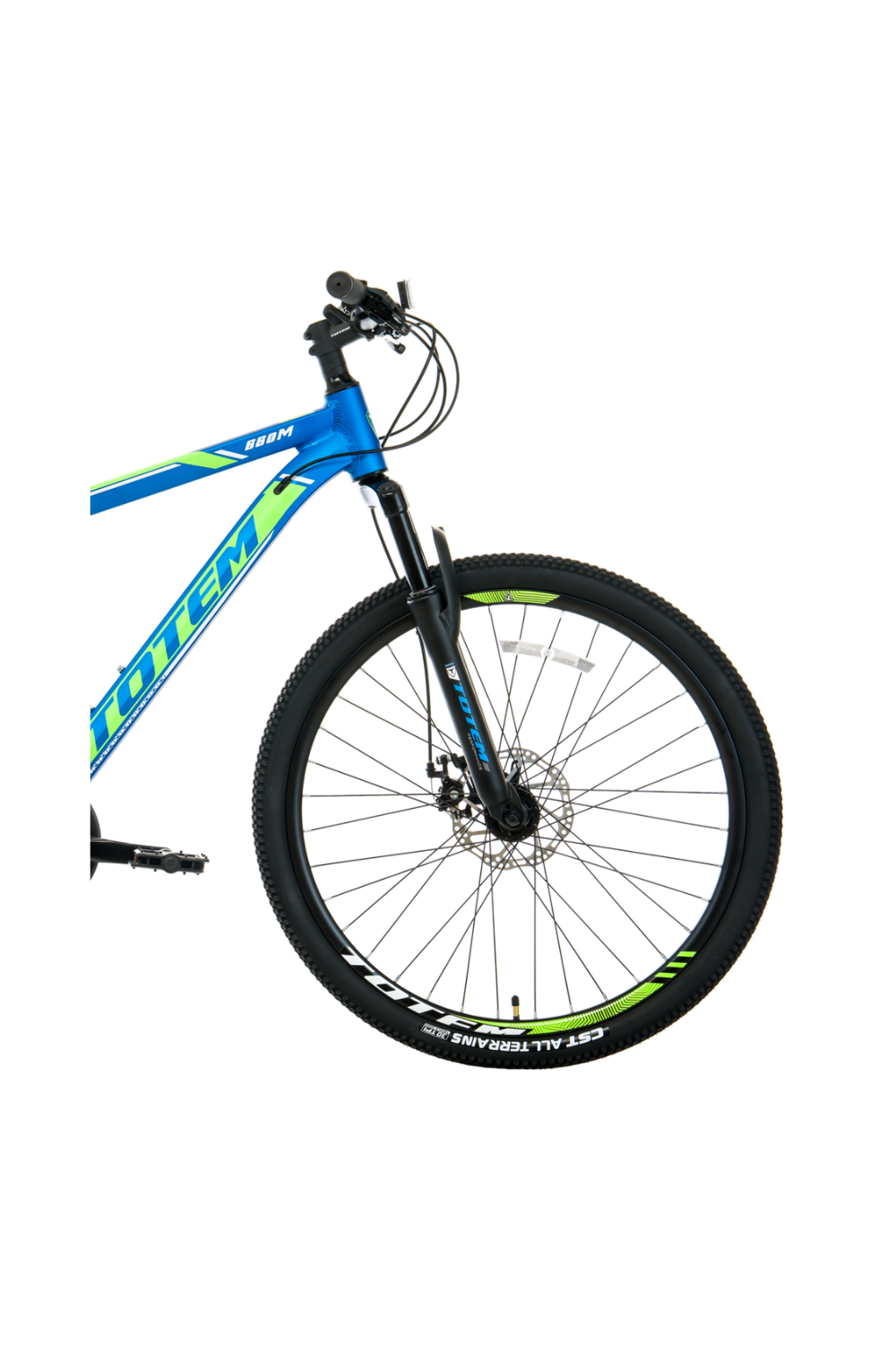 BICICLETA TOTEM MTB ARO 26 MODELO Y660M AZUL VERDE-4
