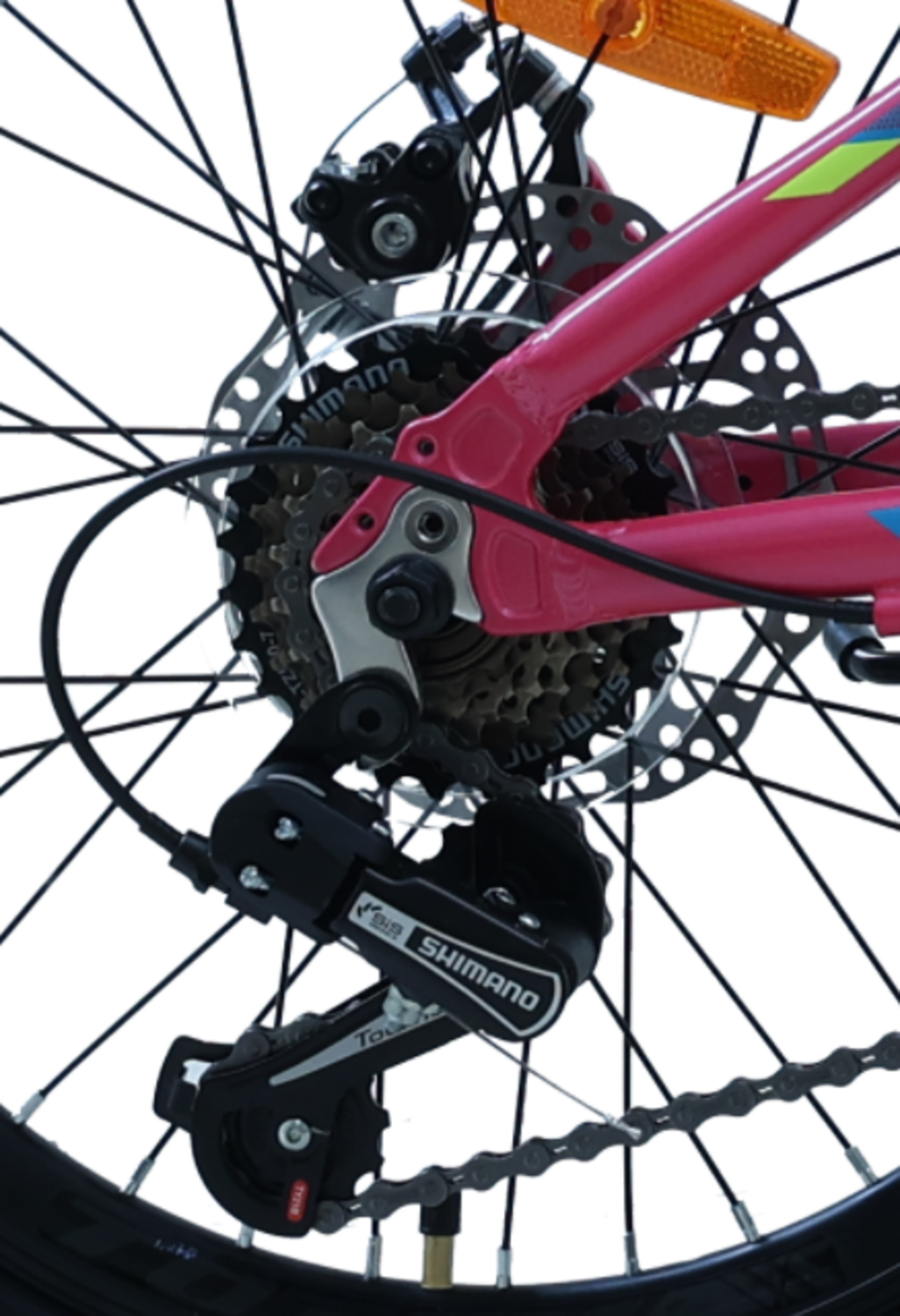 BICICLETA TOTEM MTB ARO 20 MODELO ELISE ROSADA-4