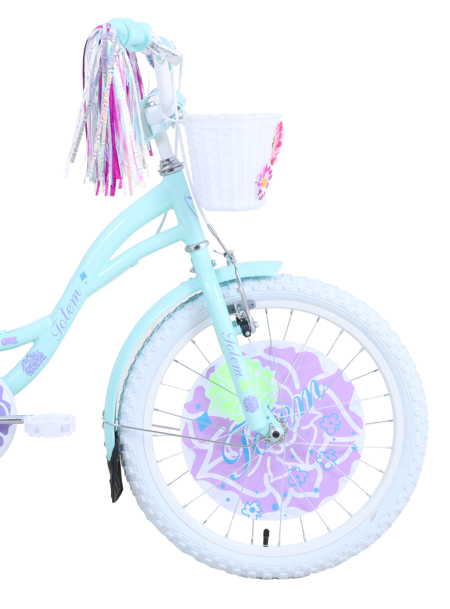 BICICLETA TOTEM INFANTIL ARO 20 PRETTY VERDE CIAN-4