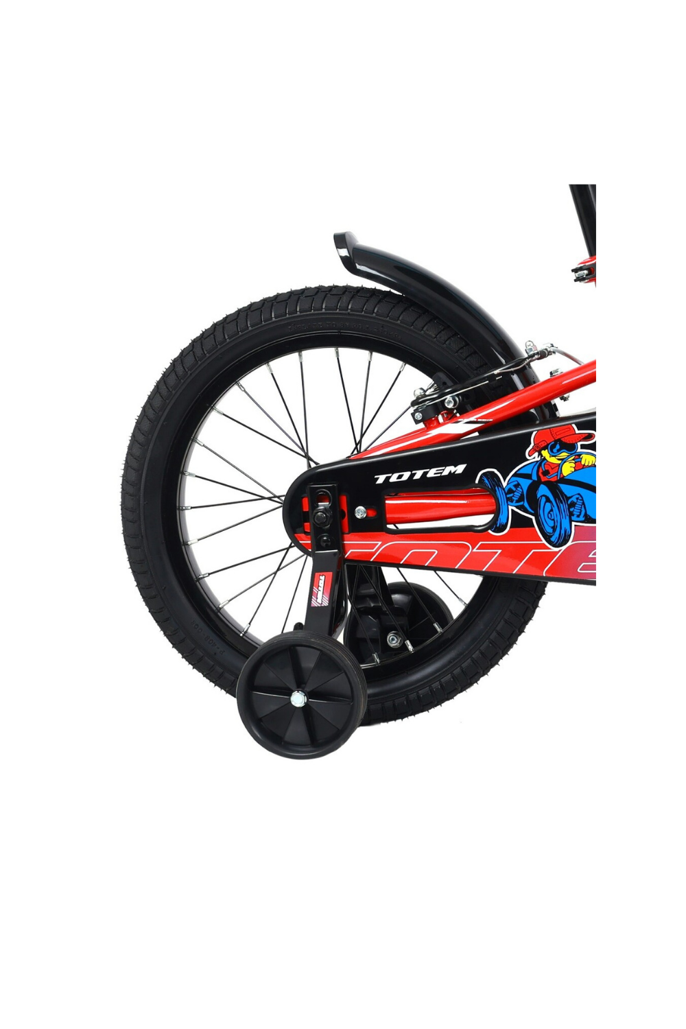 BICICLETA TOTEM INFANTIL ARO 16 ROCK-X  COLOR ROJO-3